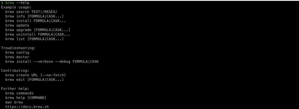 Homebrew installation on Mac M1